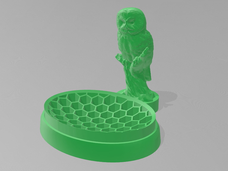 猫头鹰肥皂碟 3D打印模型免费STL文件下载-深圳市博易特智能科技有限公司