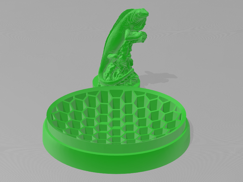 鬣蜥肥皂碟 3D打印模型免费STL文件下载-深圳市博易特智能科技有限公司