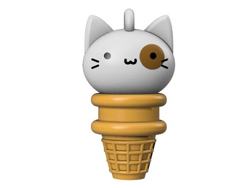 可爱的冰淇淋猫钥匙链 3D打印模型免费STL文件下载-深圳市博易特智能科技有限公司