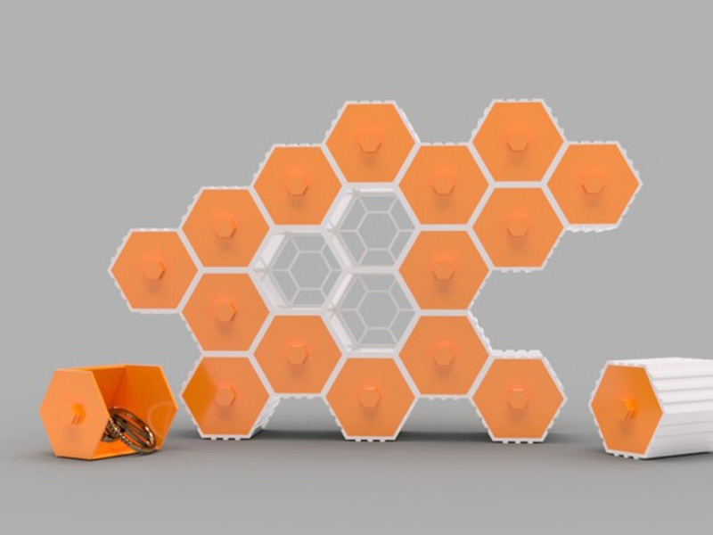 蜂窝-模块化六角抽屉3D打印模型免费STL文件下载-深圳市博易特智能科技有限公司