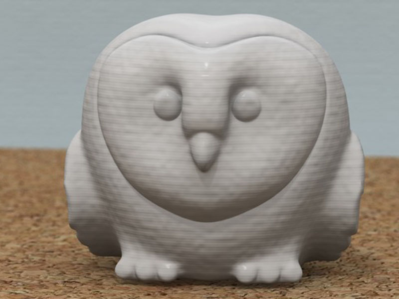 可爱的猫头鹰3D打印模型免费STL文件下载-深圳市博易特智能科技有限公司