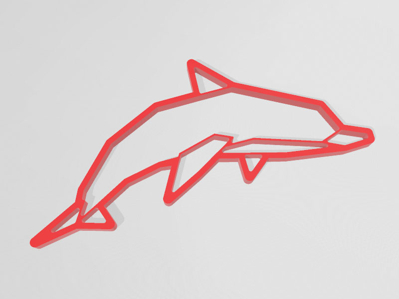 可定制海豚3D打印模型免费STL文件下载-深圳市博易特智能科技有限公司