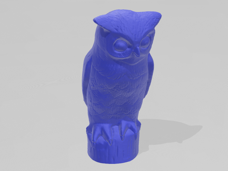 脾气暴躁的猫头鹰3D打印模型免费STL文件下载-深圳市博易特智能科技有限公司