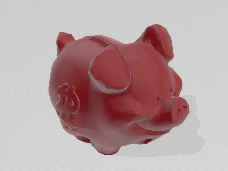 猪存钱罐3D打印模型免费STL文件下载-深圳市博易特智能科技有限公司