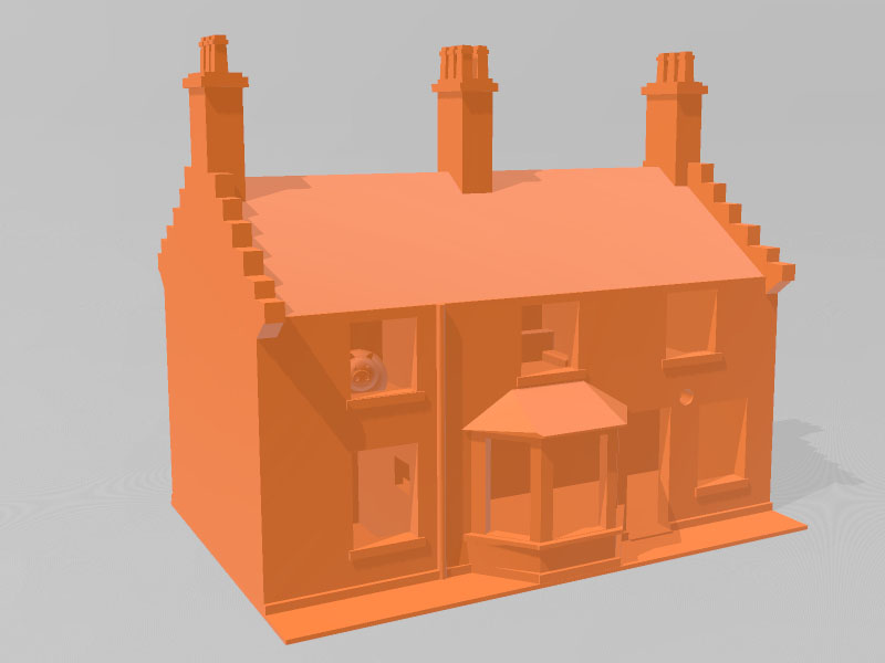 不寻常的房子3D打印模型免费STL文件下载-深圳市博易特智能科技有限公司