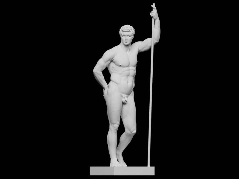 佩加梅王子/希腊统治者3D打印模型免费STL文件下载-深圳市博易特智能科技有限公司