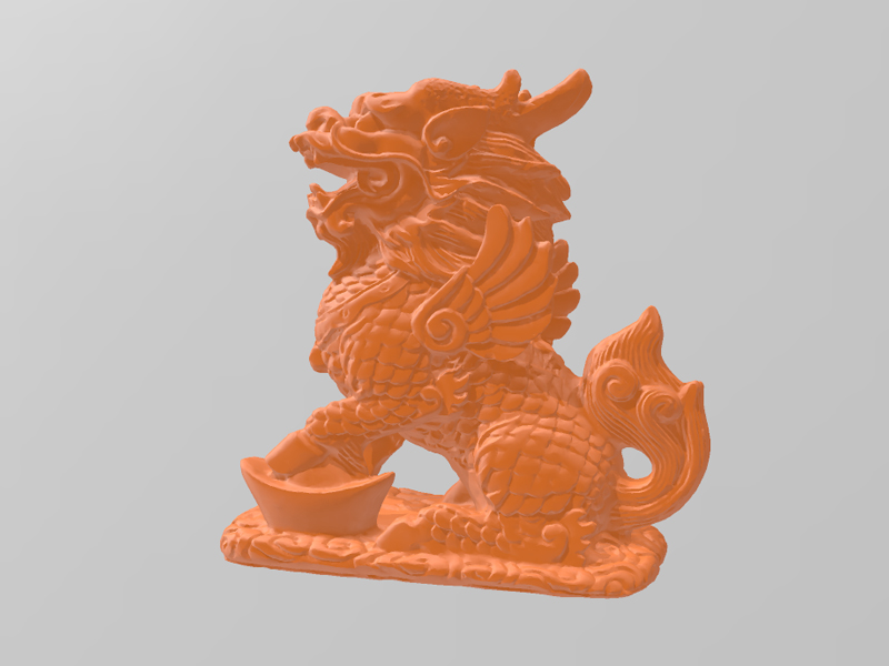 麒麟3D打印模型免费STL文件下载-深圳市博易特智能科技有限公司