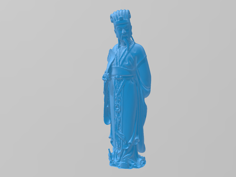 诸葛亮3D打印模型免费STL文件下载-深圳市博易特智能科技有限公司