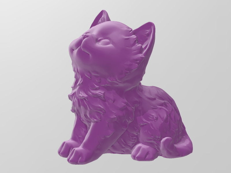 小猫3D打印模型免费STL文件下载-深圳市博易特智能科技有限公司