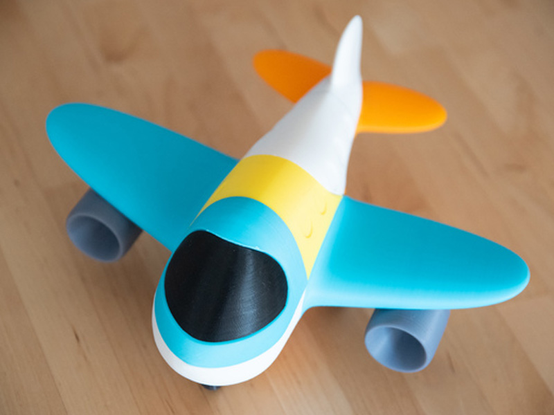 飞机拼图3D打印模型免费STL文件下载-深圳市博易特智能科技有限公司