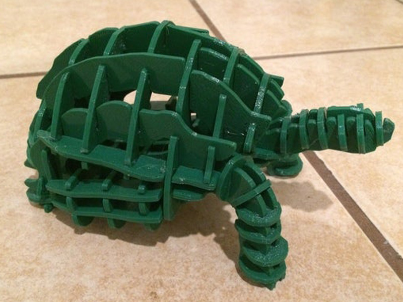 乌龟拼图3D打印模型免费STL文件下载-深圳市博易特智能科技有限公司