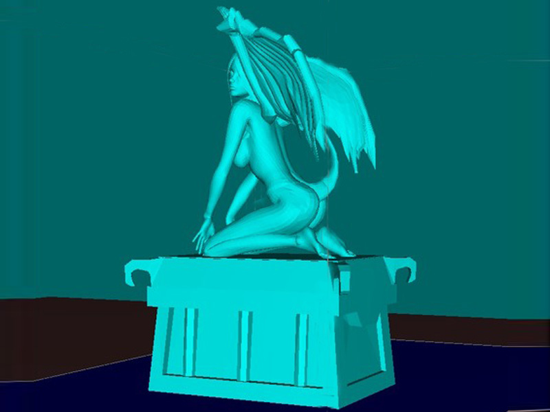 坟墓上的妖姬3D打印模型免费STL文件下载-深圳市博易特智能科技有限公司
