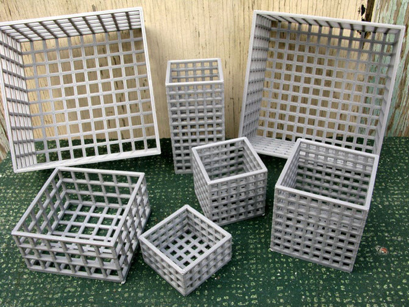 正方形组成的容器3D打印模型免费STL文件下载-深圳市博易特智能科技有限公司