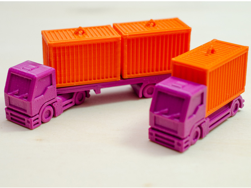 集装箱卡车3D打印模型免费STL文件下载-深圳市博易特智能科技有限公司