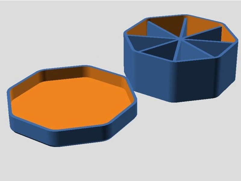 带分隔的多边形盒子3D打印模型免费STL文件下载-深圳市博易特智能科技有限公司