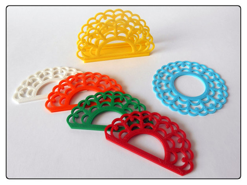 花边餐巾架3D打印模型免费STL文件下载-深圳市博易特智能科技有限公司