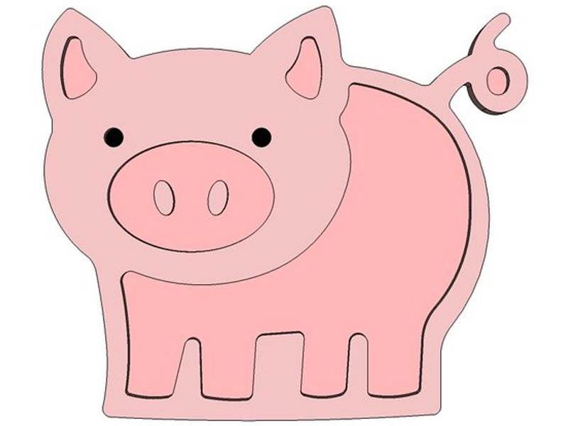 猪猪3D打印模型免费STL文件下载-深圳市博易特智能科技有限公司