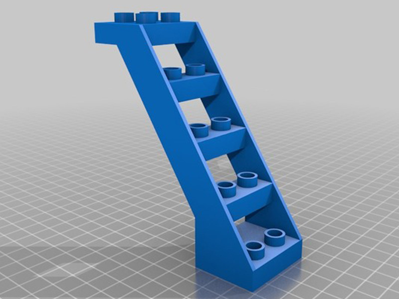 乐高Duplo梯子3D打印模型免费STL文件下载-深圳市博易特智能科技有限公司