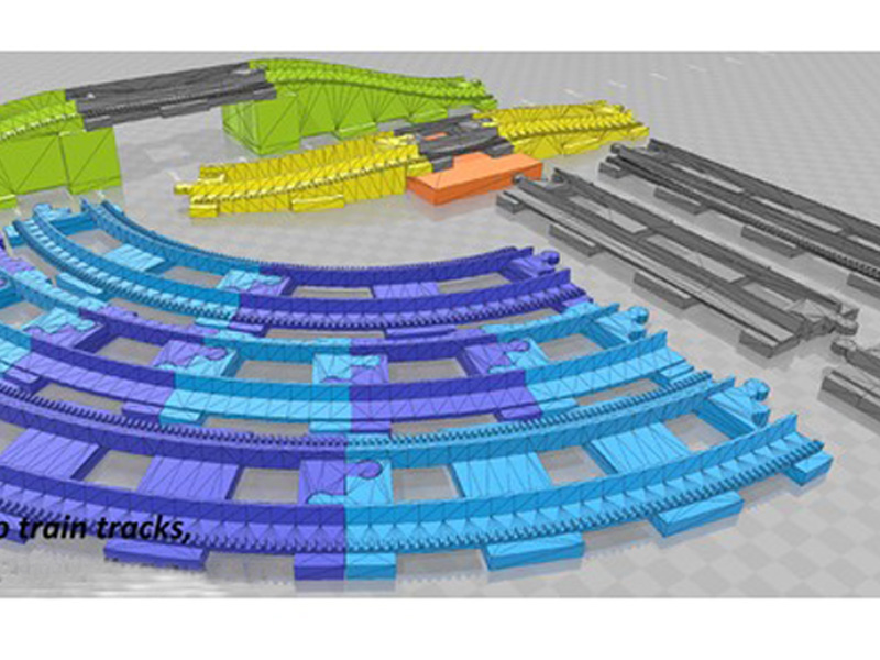 乐高Duplo火车轨道3D打印模型免费STL文件下载-深圳市博易特智能科技有限公司