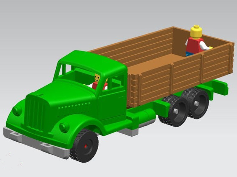 微型卡车3D打印模型免费STL文件下载-深圳市博易特智能科技有限公司