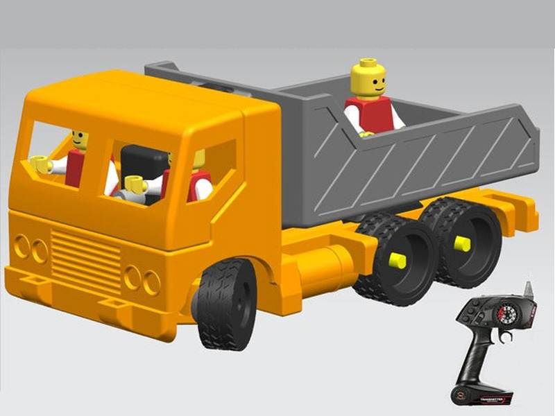 微型卡车传动系统3D打印模型免费STL文件下载-深圳市博易特智能科技有限公司