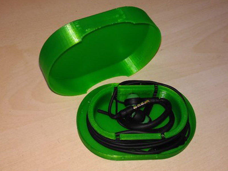 耳机收纳盒3D打印模型免费STL文件下载-深圳市博易特智能科技有限公司