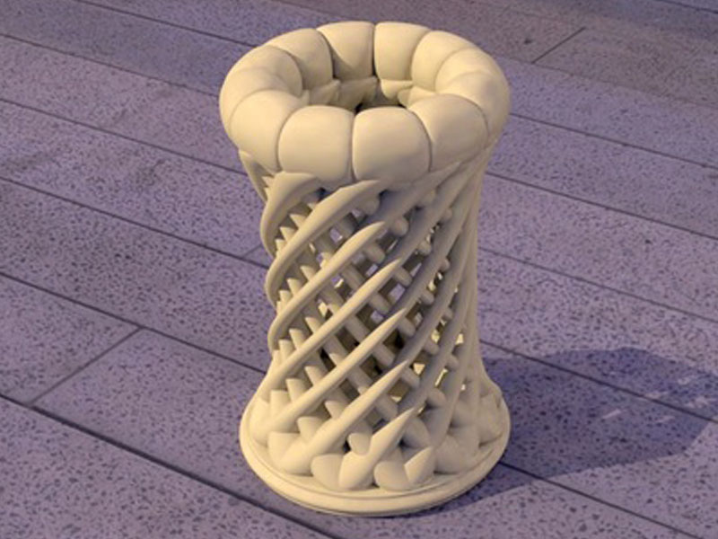 扭曲编织容器3D打印模型免费STL文件下载-深圳市博易特智能科技有限公司