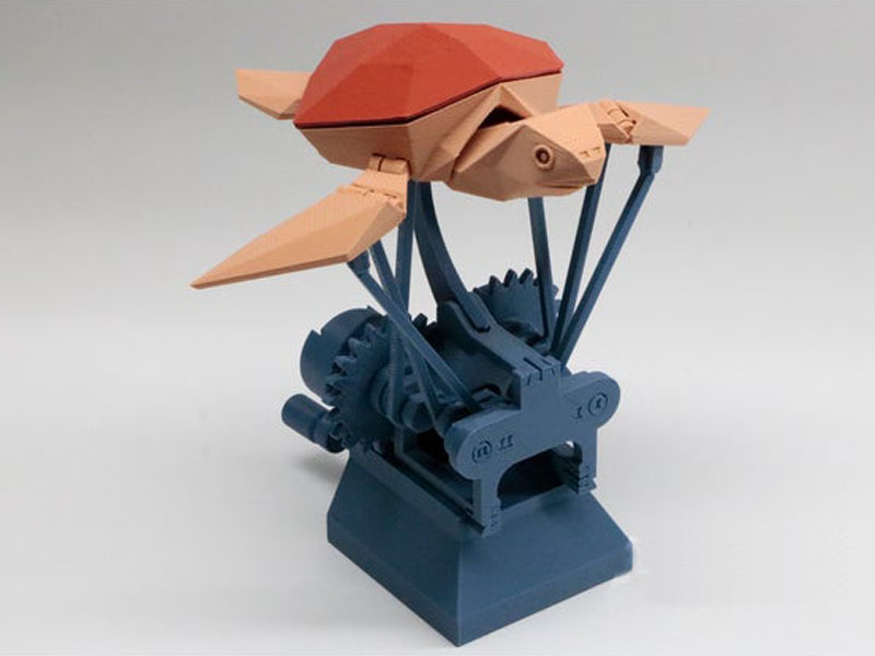 飞翔的海龟3D打印模型免费STL文件下载-深圳市博易特智能科技有限公司