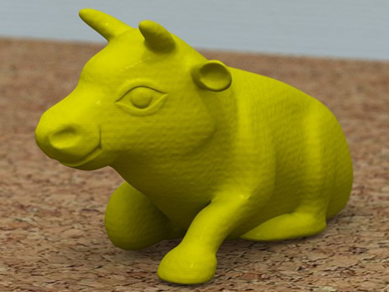 躺着的公牛3D打印模型免费STL文件下载-深圳市博易特智能科技有限公司