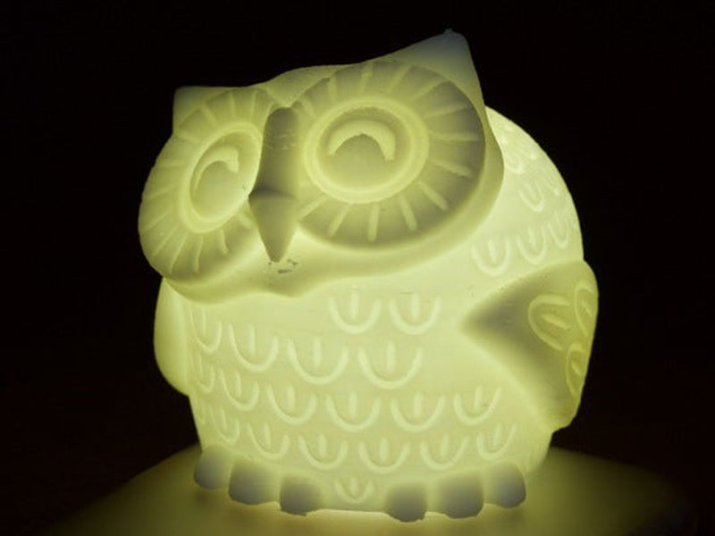 微笑的猫头鹰灯3D打印模型免费STL文件下载-深圳市博易特智能科技有限公司