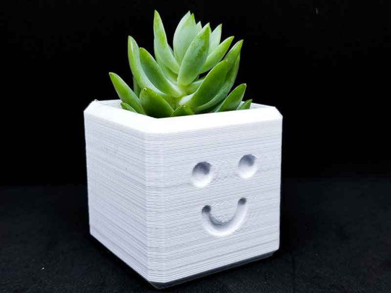 笑脸多肉植物花盆3D打印模型免费STL文件下载-深圳市博易特智能科技有限公司