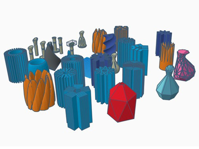 25种花瓶合集3D打印模型免费STL文件下载-深圳市博易特智能科技有限公司