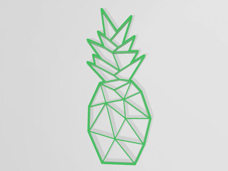 可定制菠萝3D打印模型免费STL文件下载-深圳市博易特智能科技有限公司