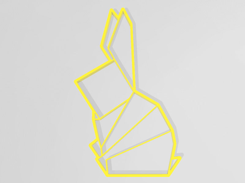 可定制兔子3D打印模型免费STL文件下载-深圳市博易特智能科技有限公司