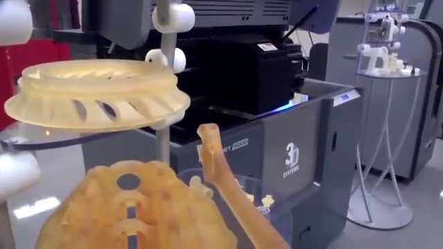 [视频] MJP（MultiJet Printing）多喷嘴喷墨3D打印技术