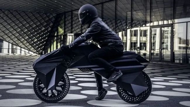 颠覆传统：全球首款全3D打印电动摩托车 只有15个零件