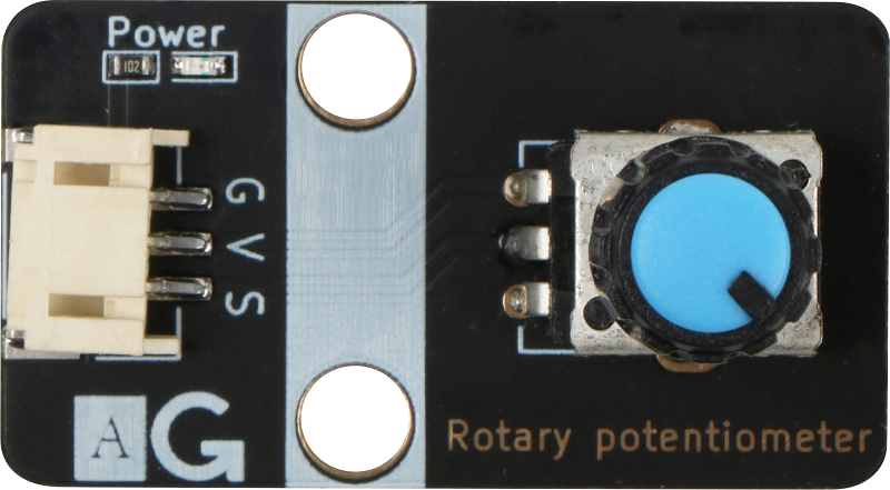 旋转电位器Rotary potentiometer-博易特3D打印配套电子功能模块-接线即用