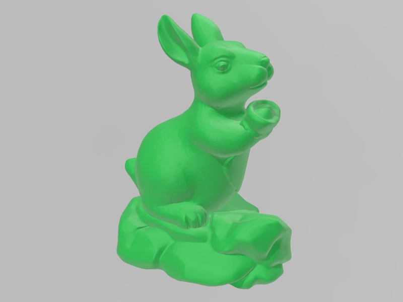 兔（十二生肖）3D打印模型免费文件下载-深圳市博易特智能科技有限公司